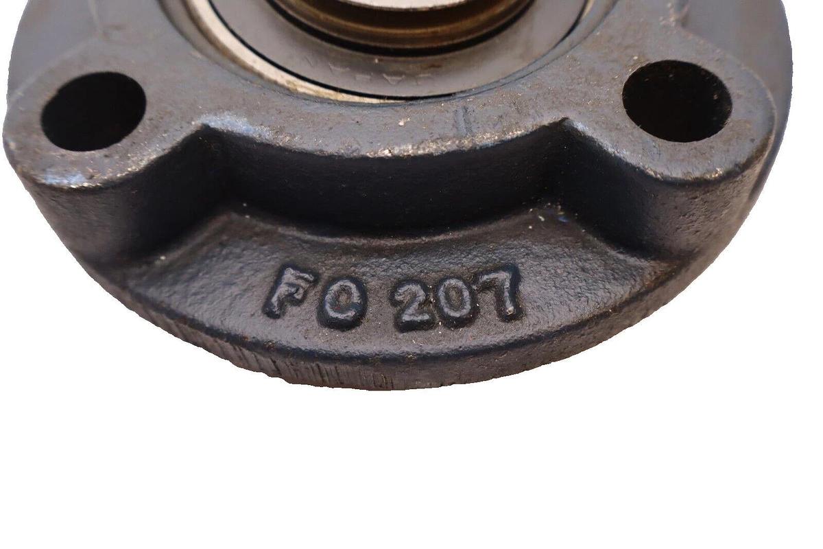 (NEW) NBR FC207 , FC 207 4-Bolt Flange Bearing