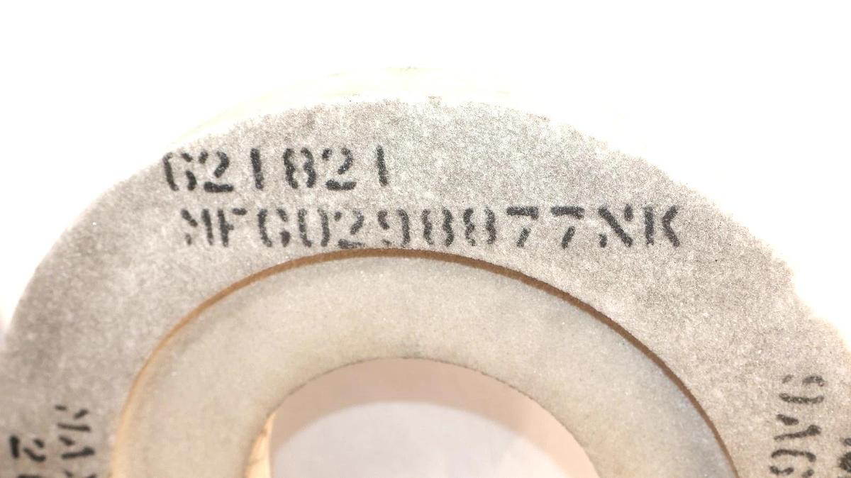 (NEW) MILACRON 9A60-H6-VRW 12" x 1.5" 2069rpm Surface Grinding Wheel