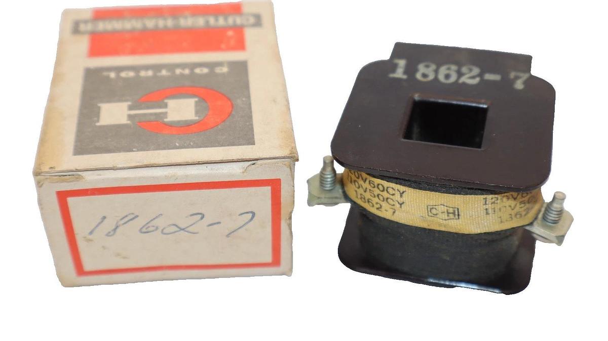 Cutler Hammer Magnet Coil 110/120V 1862-7 , 18627 (New)