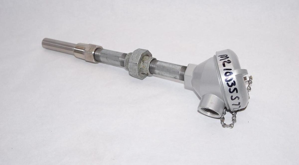 (NEW) SOR IRSW02590 M210035577 316SS 1" NPT Thermowell Temperature Sensor