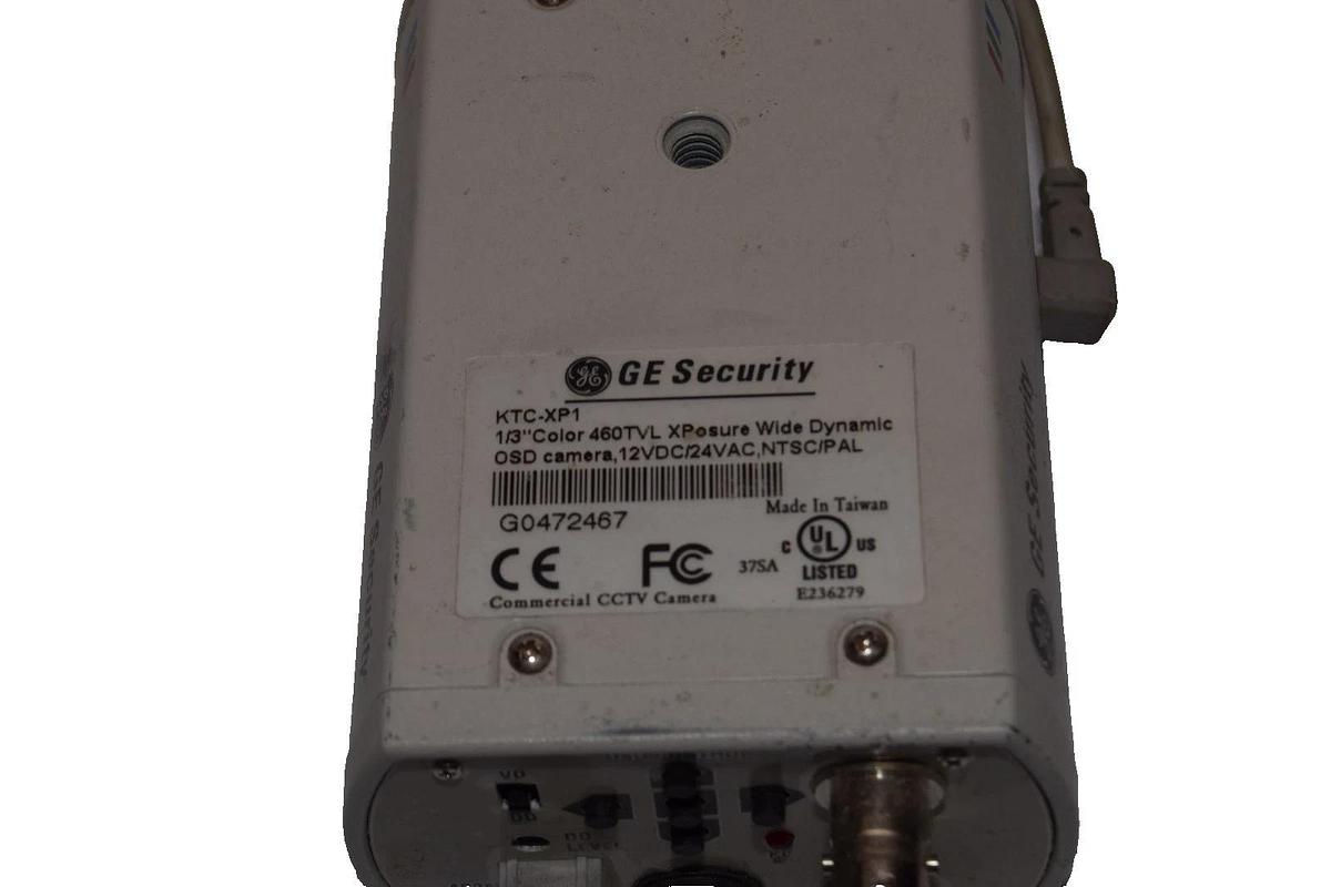 Used GE KTC-XP1 1/3" Color OSD Camera With Ikegami IK-DTV7X75130 Lens