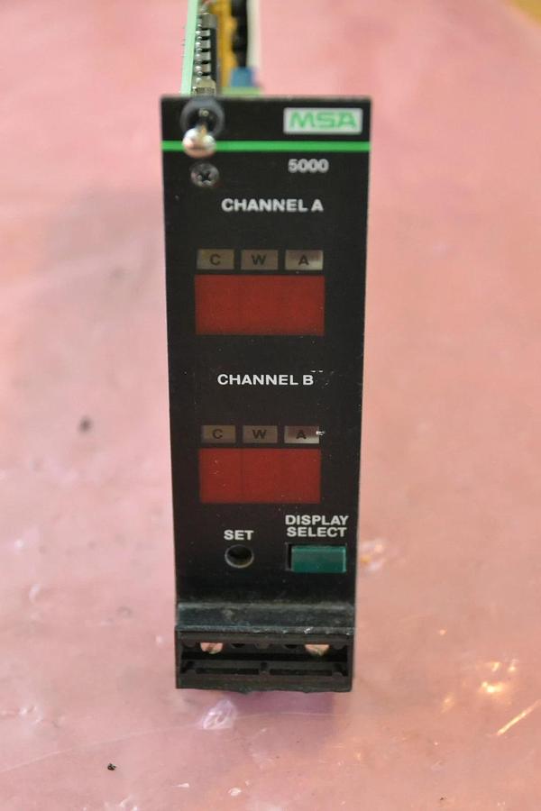 Used MSA DISPLAY SELECT CIRCUIT BOARD CARD MSA 491570 MSA491570 REV. 1