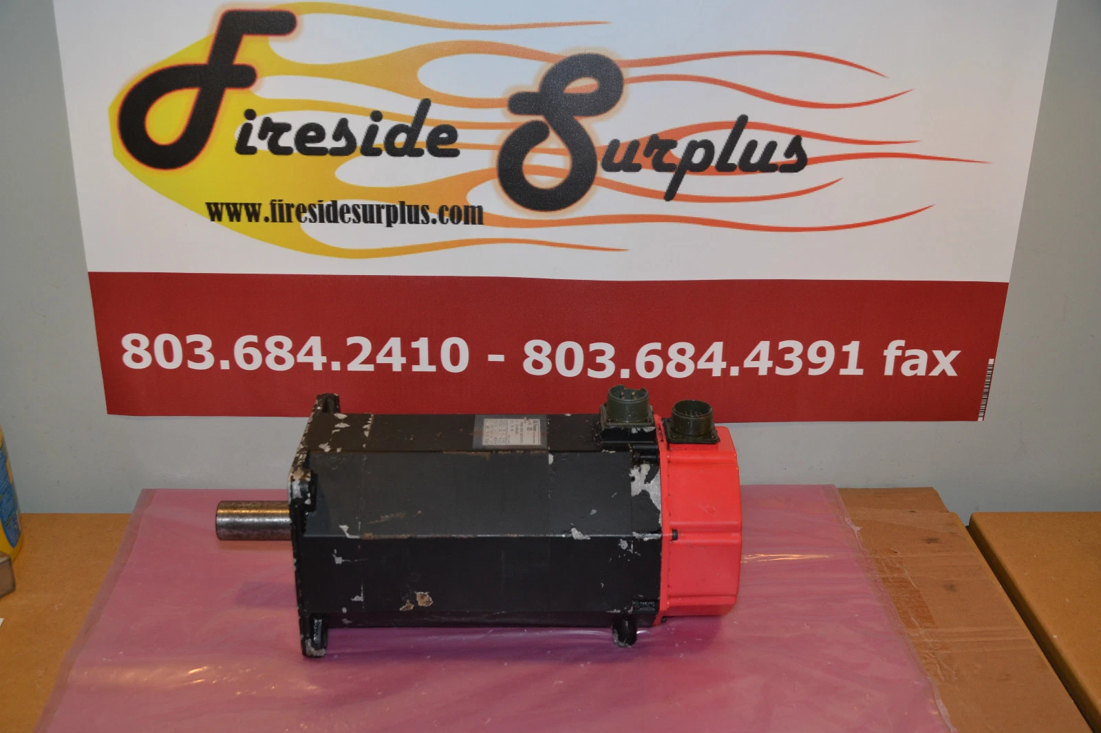 Used GE FANUC 20S A06B-0502-B067#7008  A06B-0502-B067 #7000 SERVO MOTOR