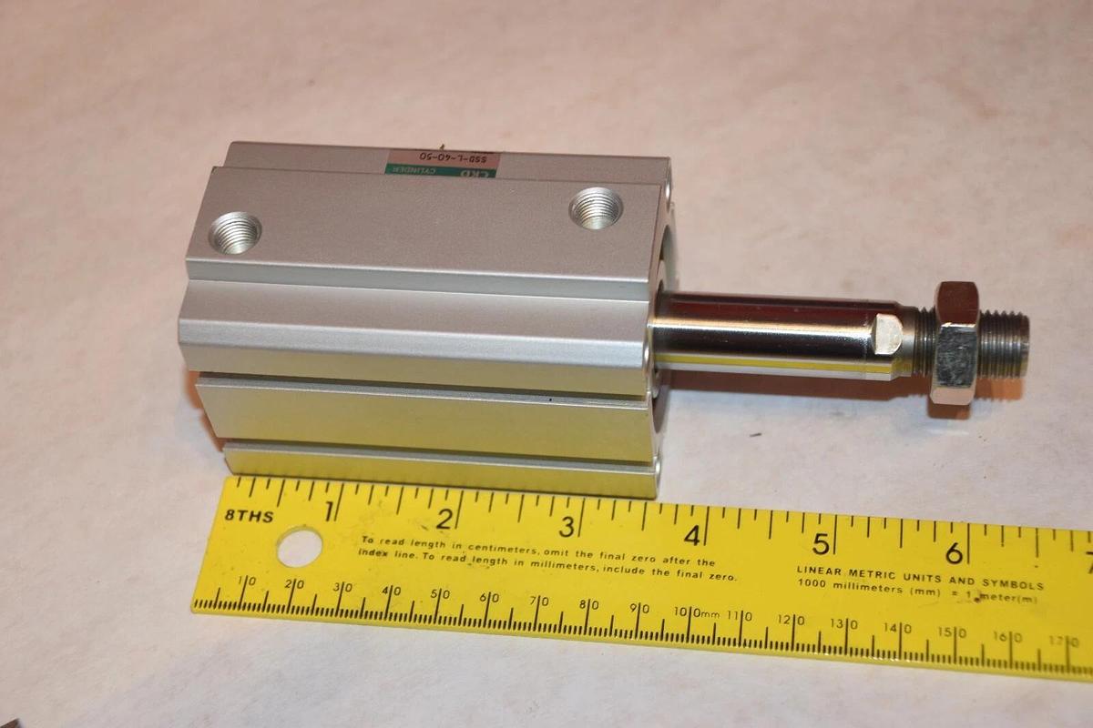 NEW CKD SSD-L-40-50 SSDL4050 2" STROKE PNEUMATIC CYLINDER