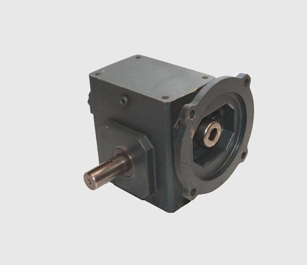 (NEW) GROVE BM0220-2 15:1 Ratio 56C Frame 1.561Hp 1" Rod Gearbox Speed Reducer