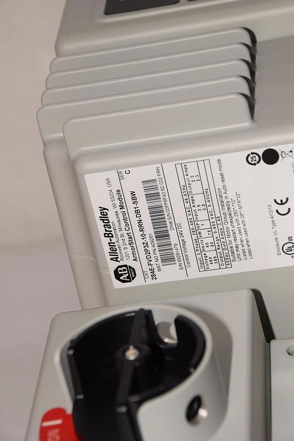 (NEW) ALLEN BRRADLEY 284E-FVD2P3Z-10-RRN-DB1-SBW Ser. C Drive and Base Module