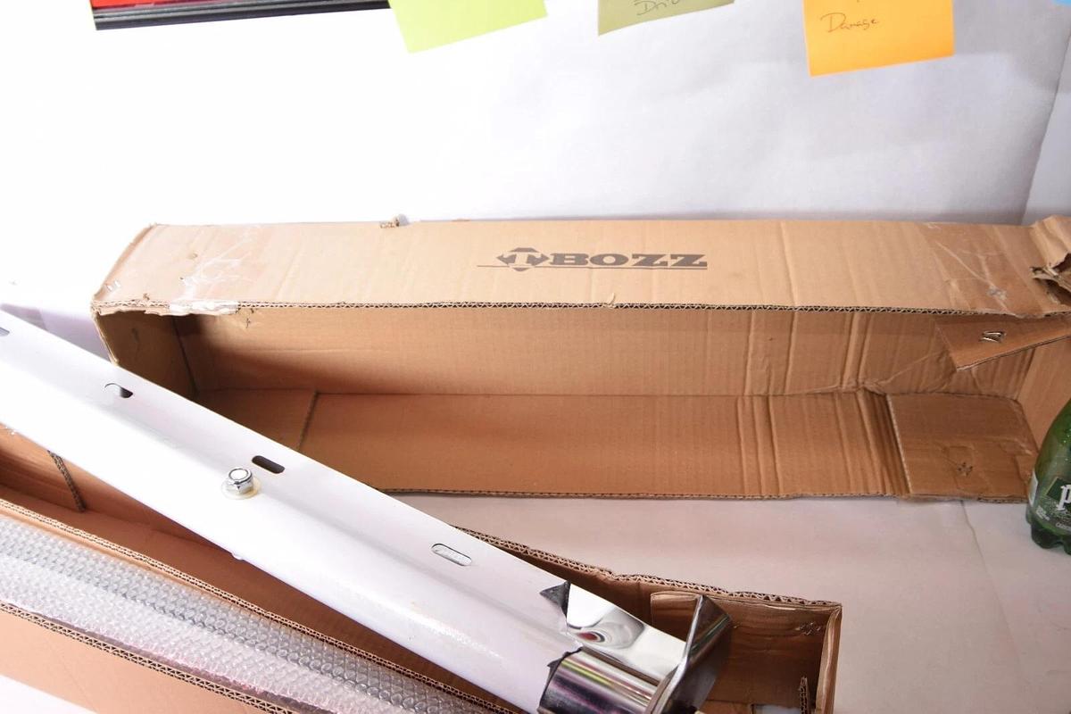 (NEW) TBOZZ X002BM5QL9 Stainless s/s Straight Spring Loaded Mud Flap Hanger