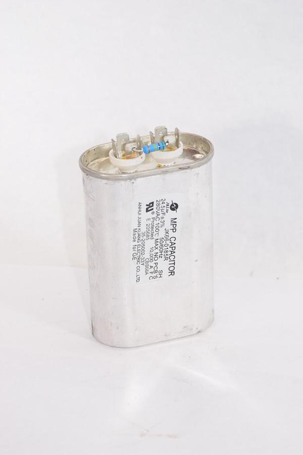 (NEW) JK LITE JK66-0185R JK660185R 280Vac 100°C 24.5uF MPP Capacitor