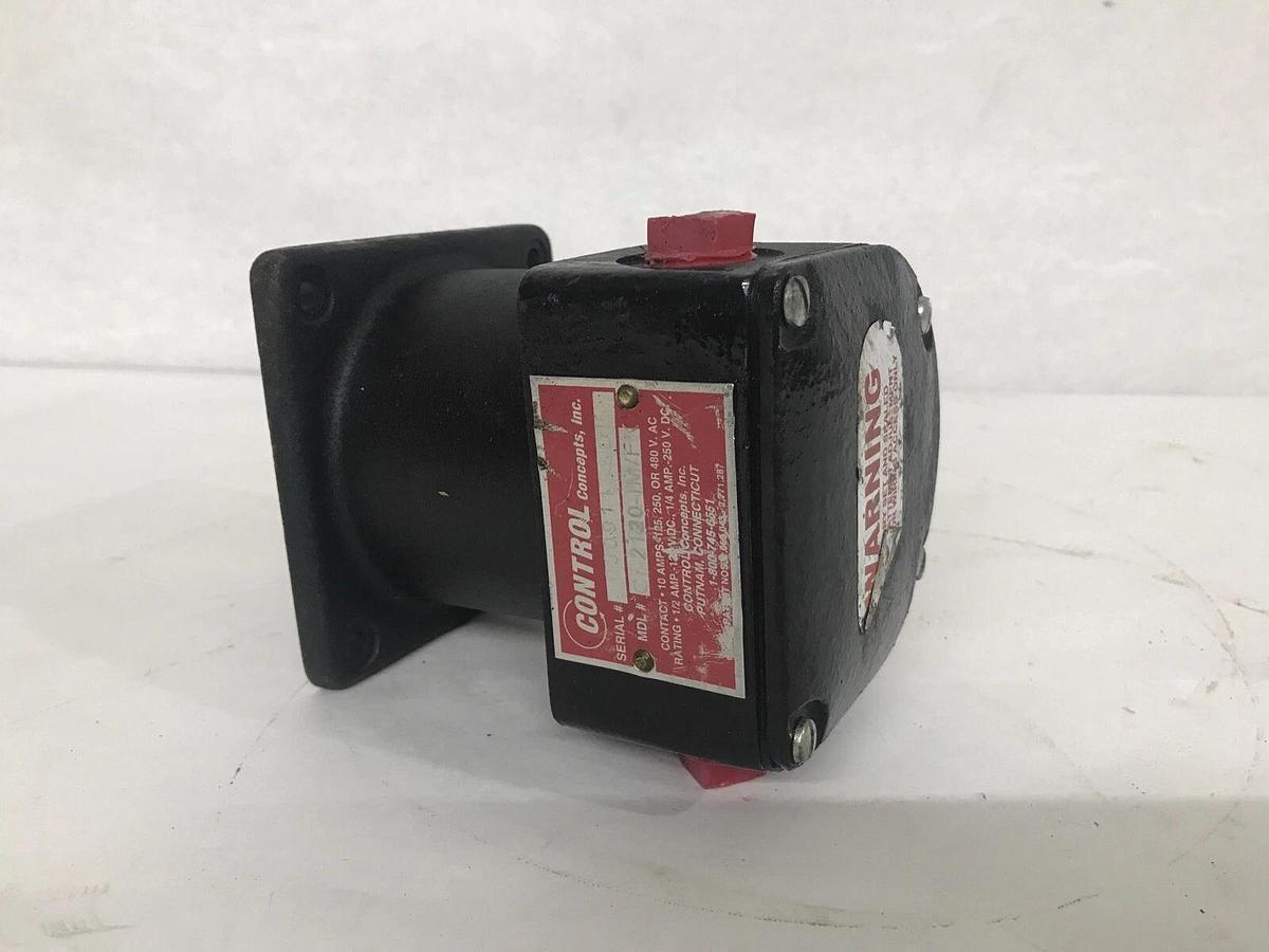 Used CONTROL CONCEPTS SPEED SWITCH CI-2120-IM/FK CI 2120 IM FK CI2120IMFK 10 AMP A