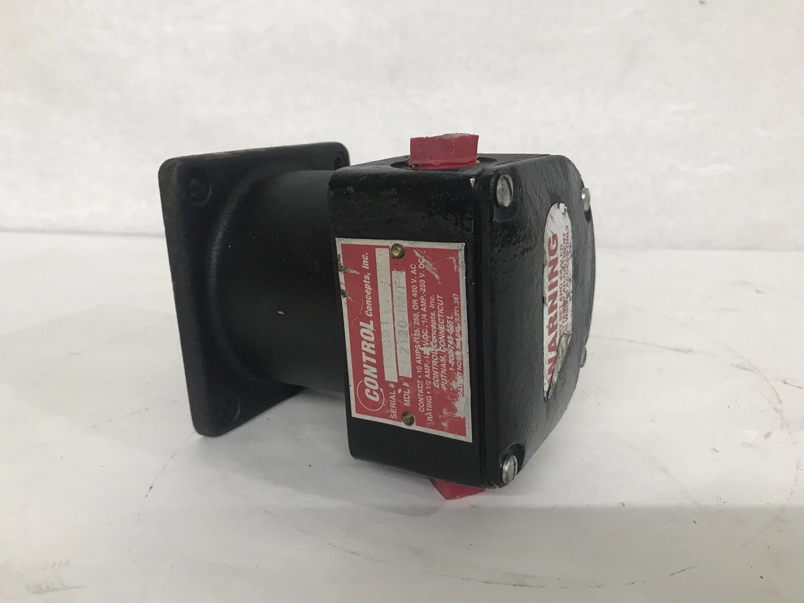 Used CONTROL CONCEPTS SPEED SWITCH CI-2120-IM/FK CI 2120 IM FK CI2120IMFK 10 AMP A