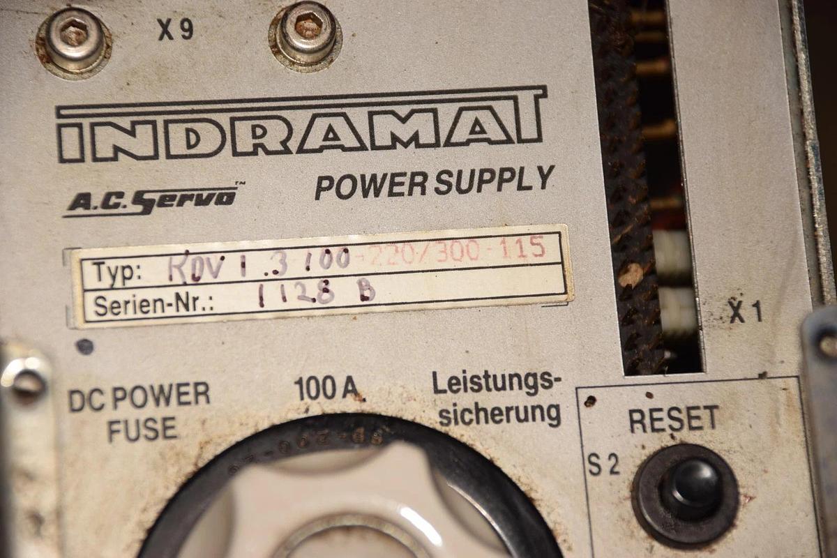 Used INDRAMAT KDV1.3-100-220/300-115 100A AC SERVO POWER SUPPLY DRIVE