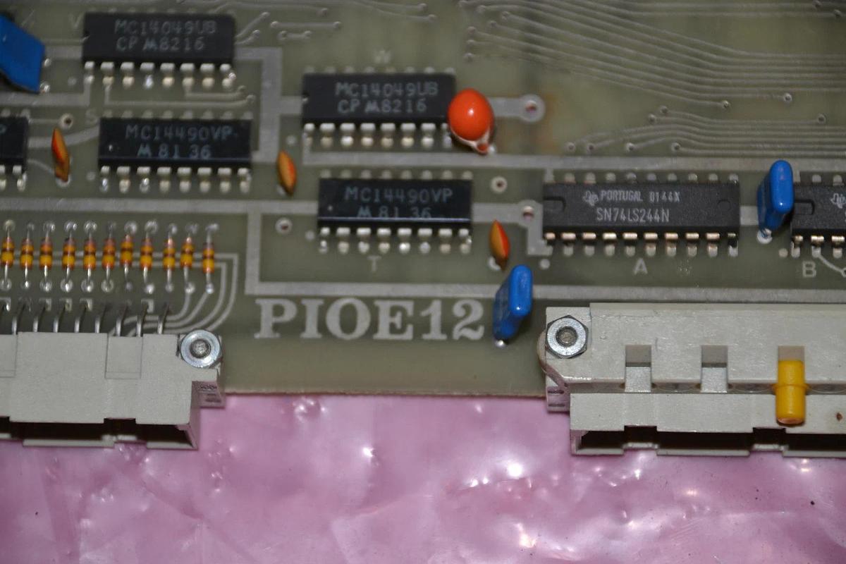 Used HEINEN ELEKTRONIK PC BOARD PIOE12 PIOE 12