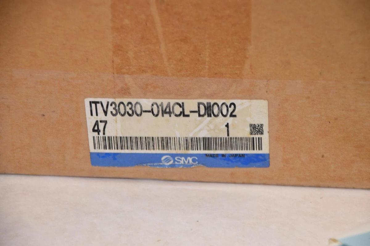 (NEW) SMC ITV3030-014CL-DII00247 4-20mADC 0.005-0.5MPa Proportional Valve