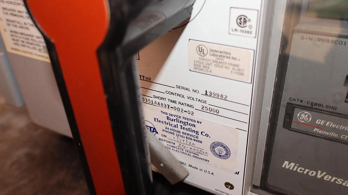 Refurbished GE General Electric Breaker Power Break 800A Amp TC88TTHR TR8B800 GF