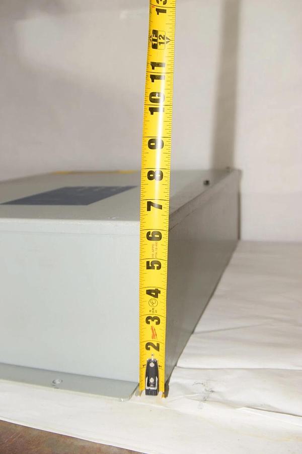 Used Hubbell empty Enclosure approx 23" x 16.5" x 6" 23x16.5x6