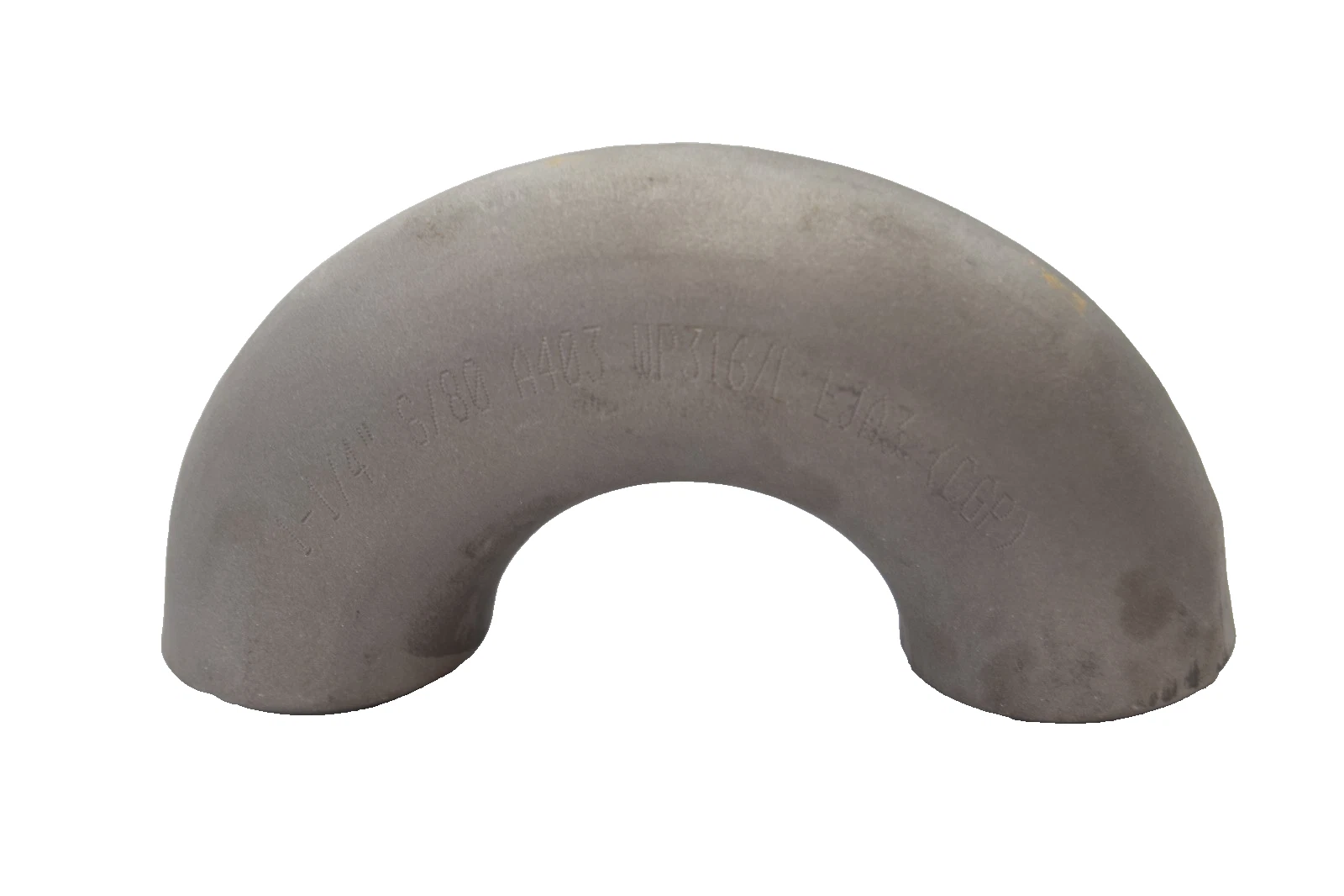 MRC 180° 1-1/4" SS weld Fitting Stainless Seamless Buttweld S/80 A403 WP316/L