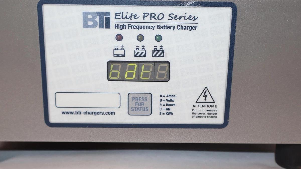 Used BTI Elite Pro Series High Frequency 24V Batter Charger CBHF2-PFC 24-25 12 Cell