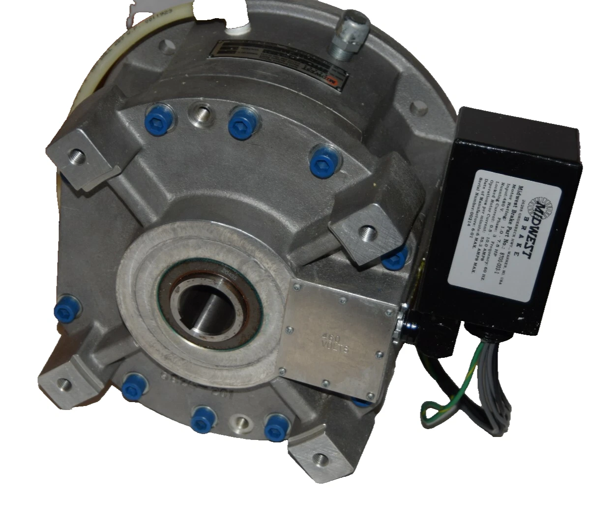 MIDWEST BRAKE 9824H1338338066Y 47 ft lbs 460v 1-1/2" 9824-H1338-3380-66Y NEW