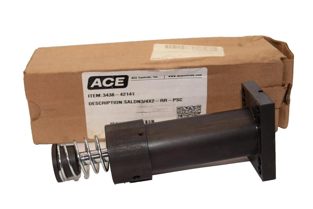 (NEW) ACE 3438-42141 , SALDN 3/4x2-RR-PSC Industrial Shock Absorber