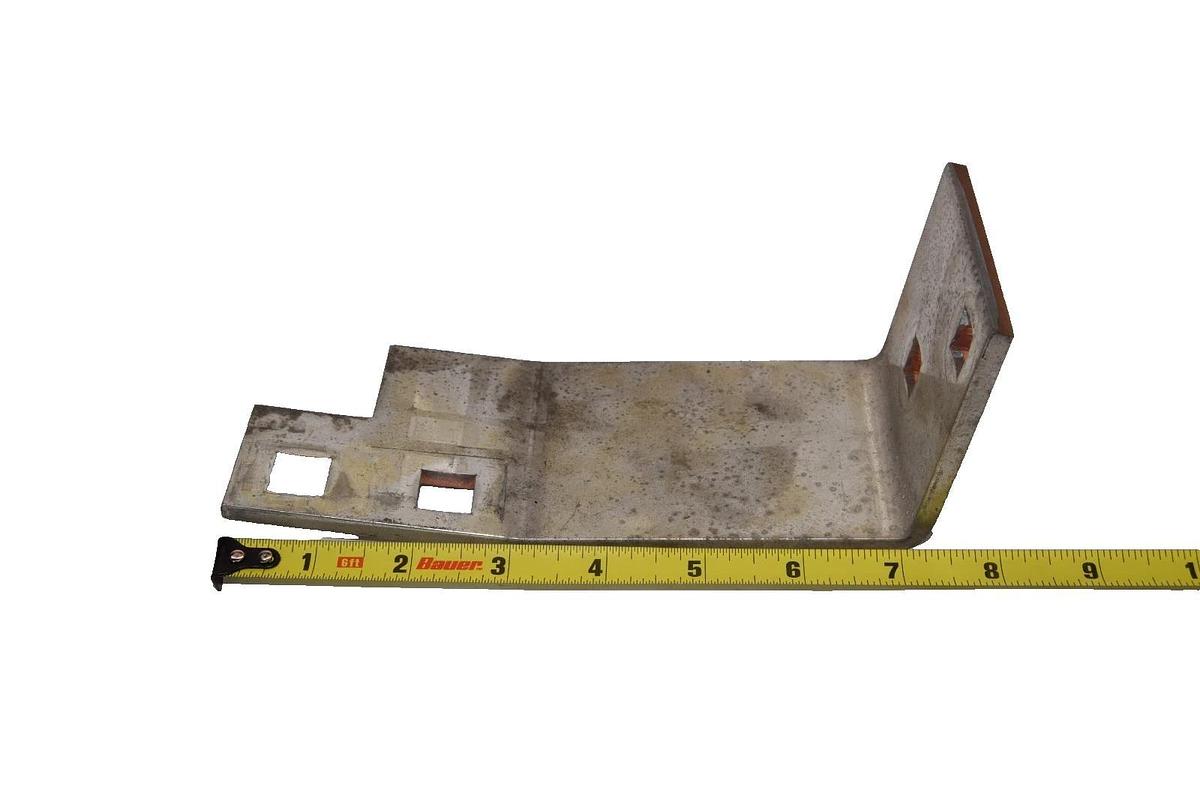 Used Buss Bar 7" x 3" x 1/4" 90° Copper