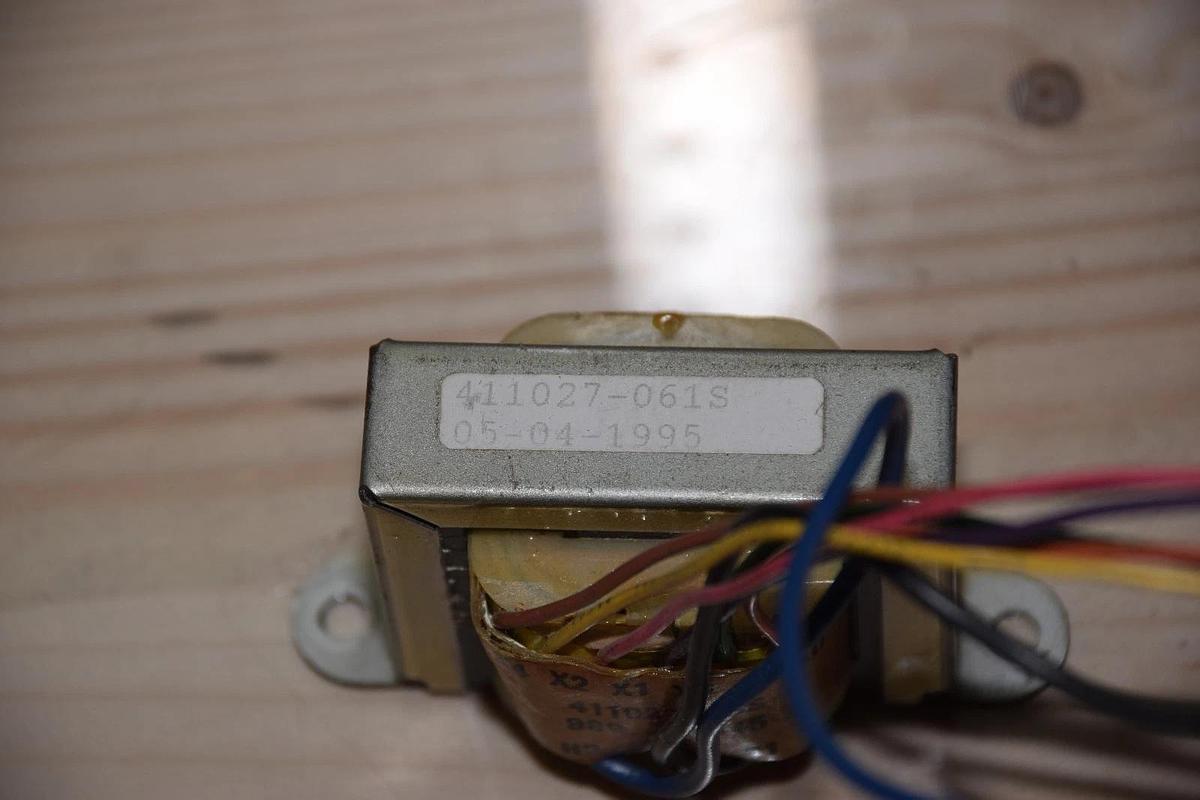 Used RELIANCE 411027-60S CONTROL TRANSFORMER ASSEMBLY 411027 061S