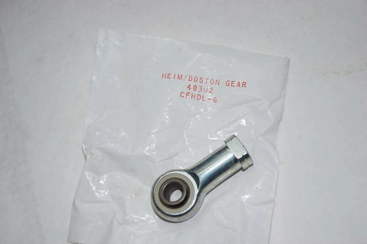 BOSTON GEAR / HEMI CFHDL-6 CFHDL6 48302 3/8" ROD END NEW