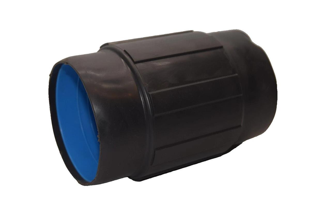 ROBROY / PLASTI-BOND 4" NPT PVC Coated Conduit Body Straight Fitting Coupling