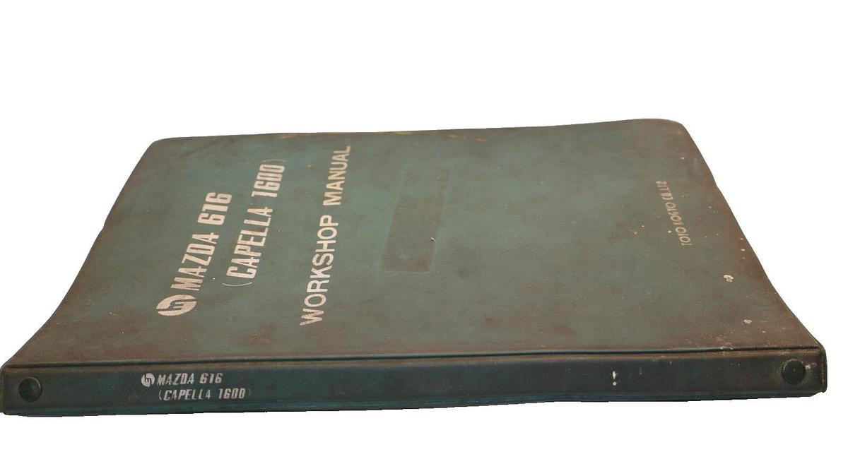 Used MAZDA 616 Capella 1600 Sedan Coupe Workshop Manual