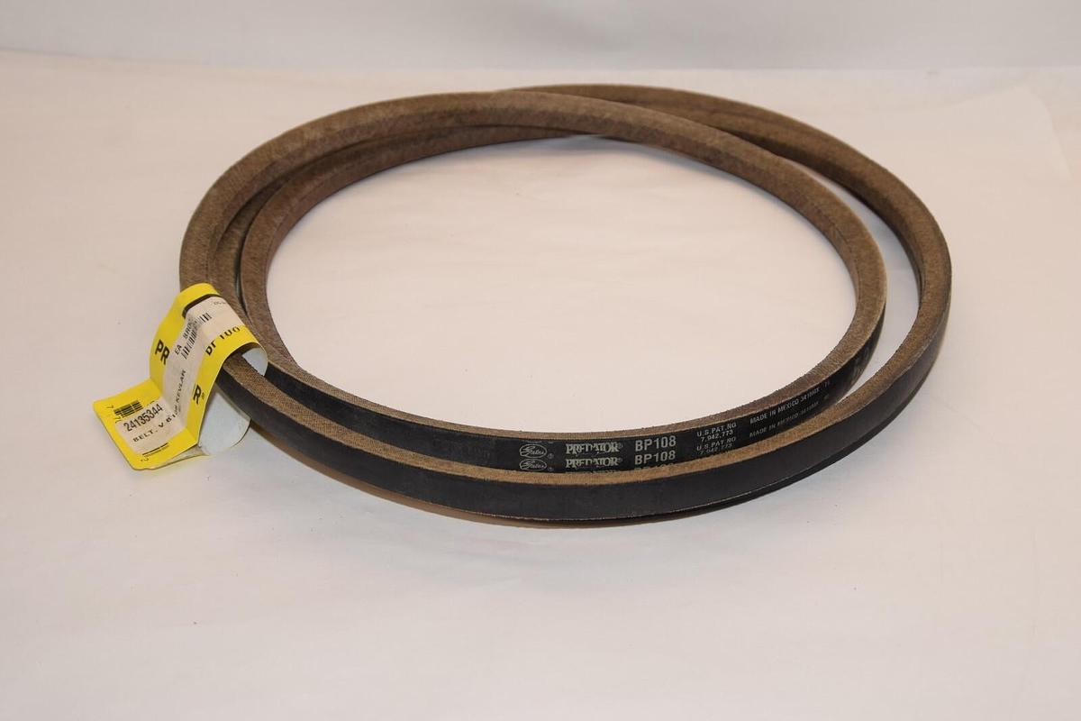 (NEW) GATES BP108 Predator Made With Kevlar V-Belt