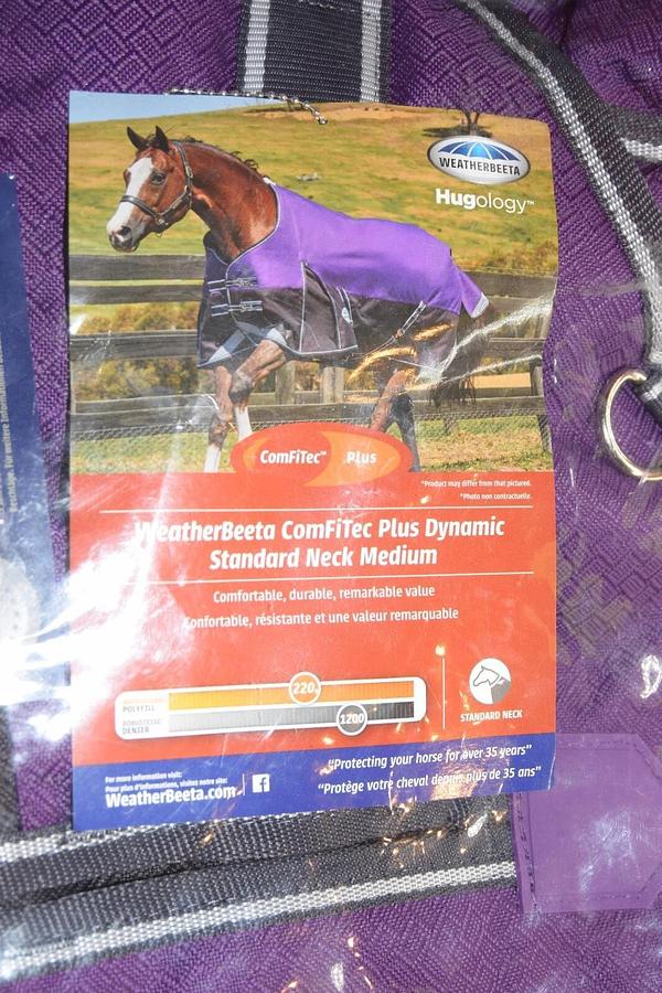 WeatherBeeta ComFiTec Plus Dynamic Standard Neck Medium Purple/Black 4' 48"