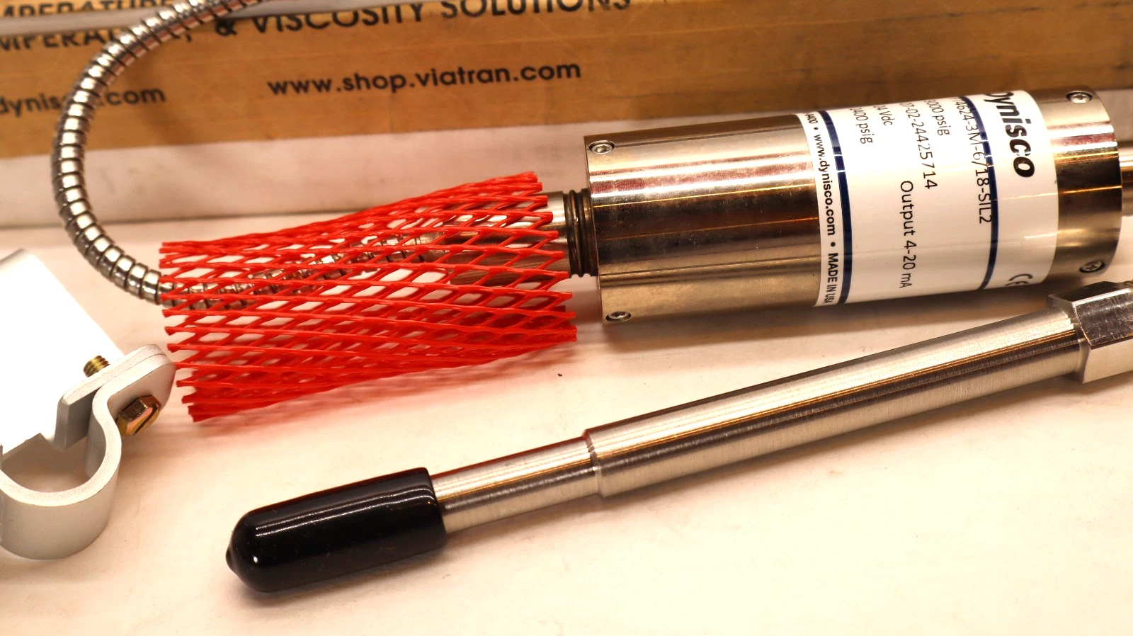 (NEW) DYNISCO PT4624-3M-6/18-SIL2 3000psig 24Vdc Pressure Sensor