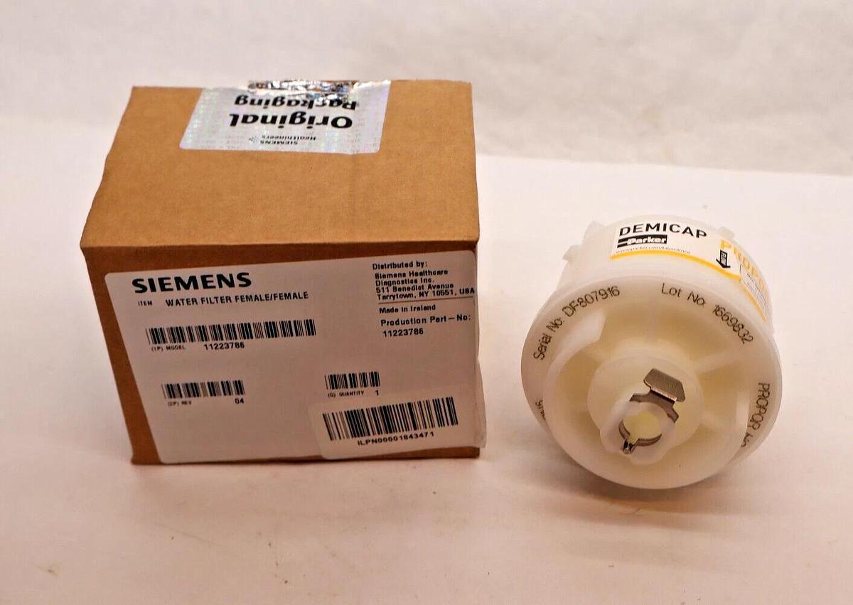 SIEMENS Parker DEMICAP PROPOR HC Water Filter 11223786 DF8079116 1669832 female