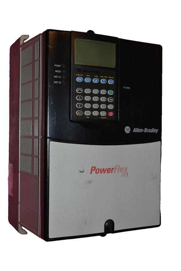 Used ALLEN BRADLEY POWERFLEX 70 AC DRIVE 20A D 011 A 3 AYNADNN  7.5 20AD011A3AYNADNN