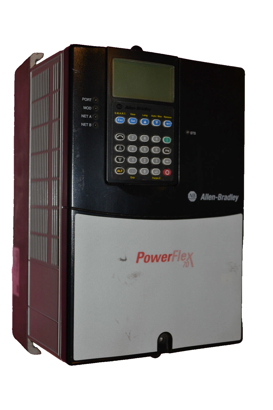 Used ALLEN BRADLEY POWERFLEX 70 AC DRIVE 20A D 011 A 3 AYNADNN 7.5 20AD011A3AYNADNN