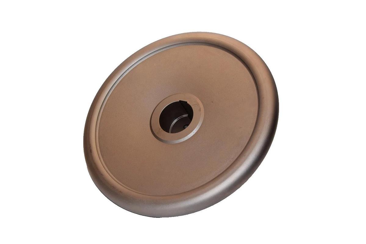 10.5" Diameter 42mm Bore Crank Wheel, Steel, Counter weight  (New)