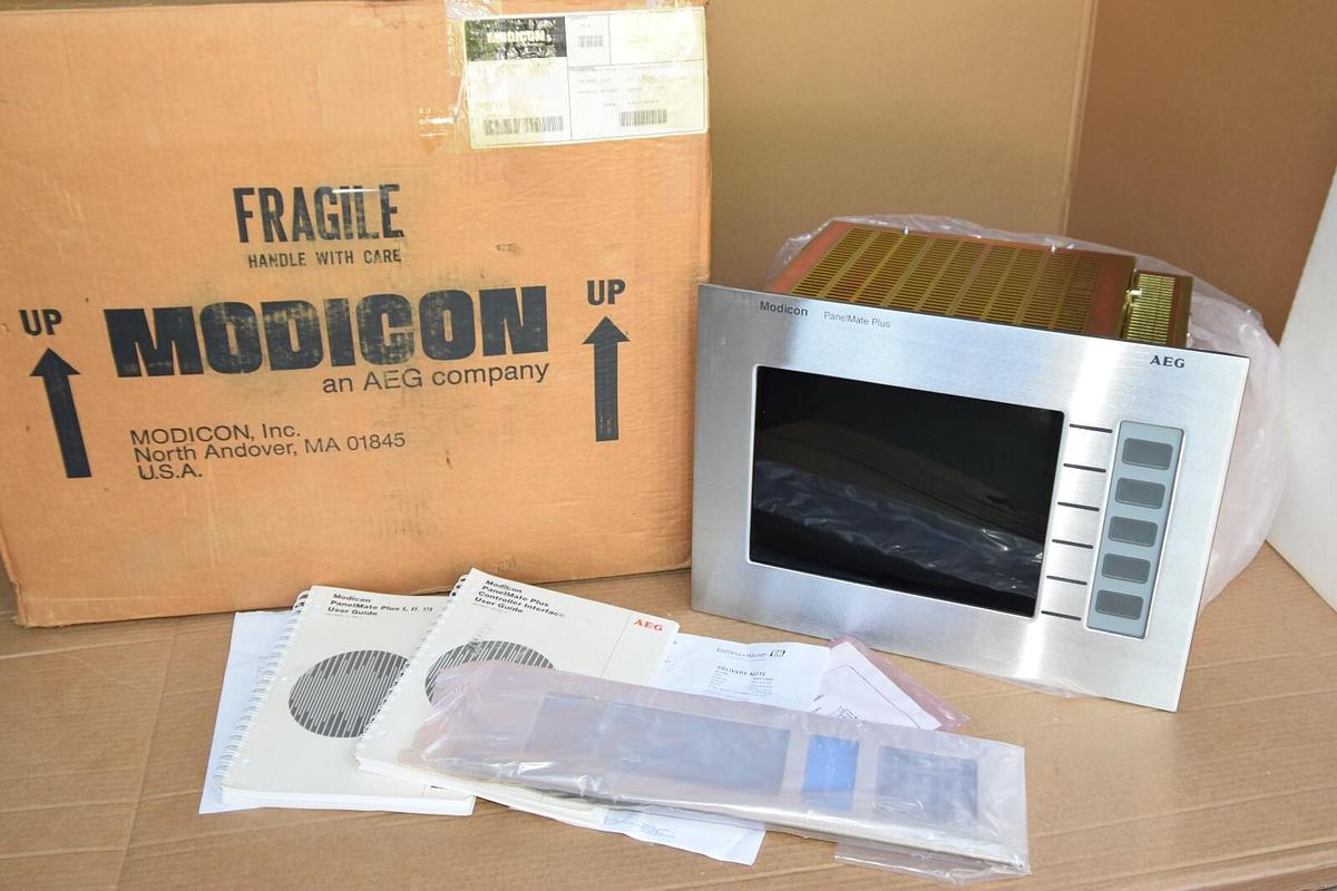 New Modicon AEG MM-PMC2-10S PanelMate Plus Operator Interface Screen 92-00429-05