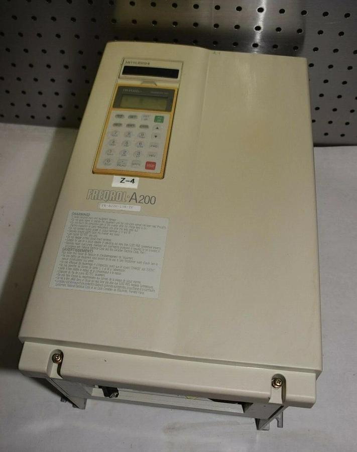 Used Mitsubishi FR-A220E-15K-UL 20HP Freqrol A200 Inverter Drive  FR-A220-15K-TF