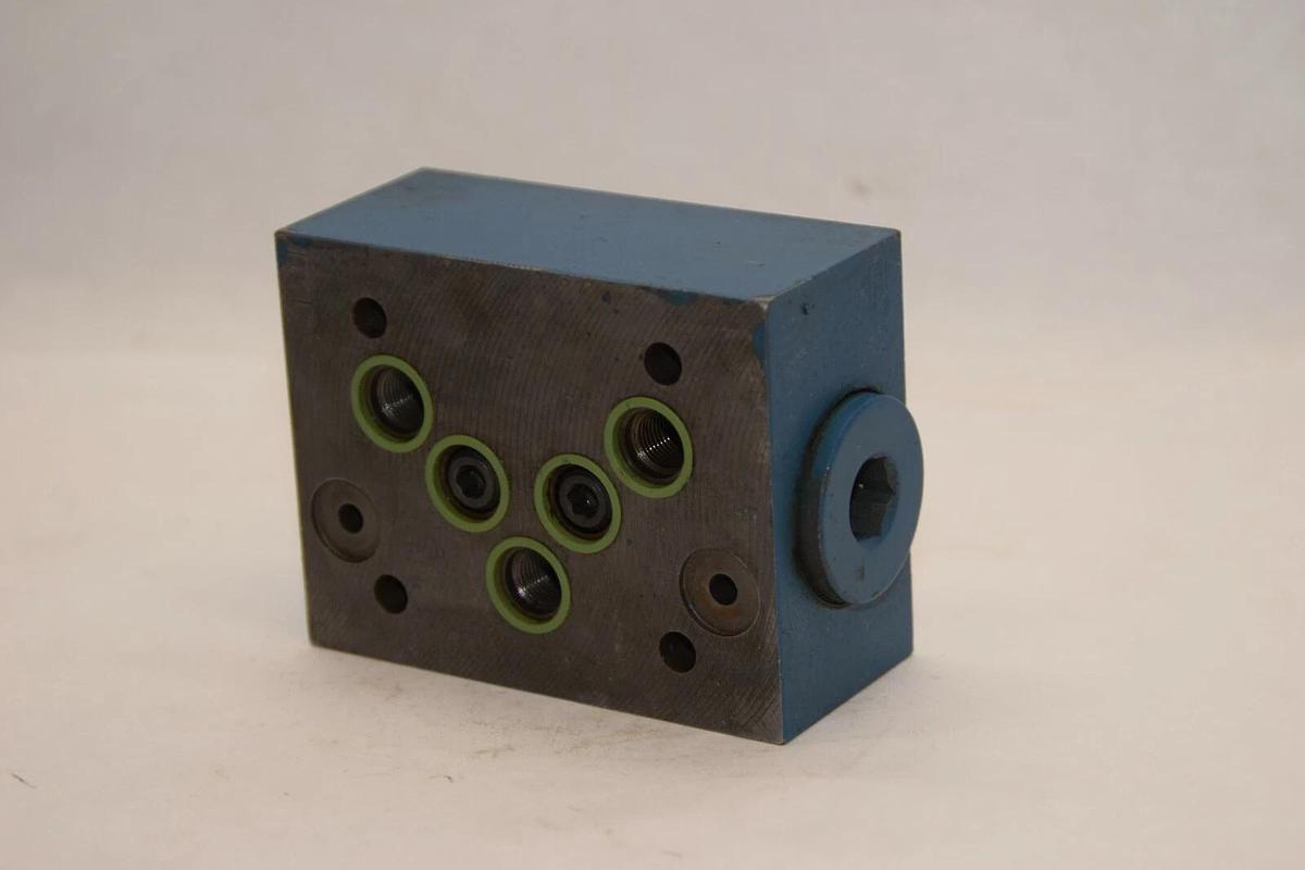 Used REXROTH HSA 10 B012-31/M00 21109511 01 HSA10B012-31/M002110951101 Cover Block