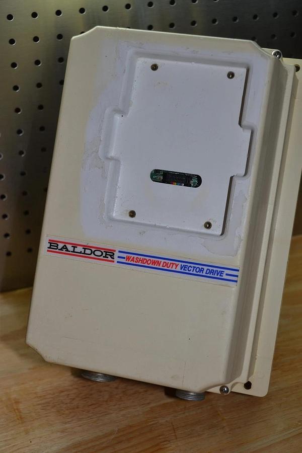 Used Baldor Washdown Vector Drive ZD18H415-W ZD18H415W ZD18H415 460v 3ph 10/15/20hp