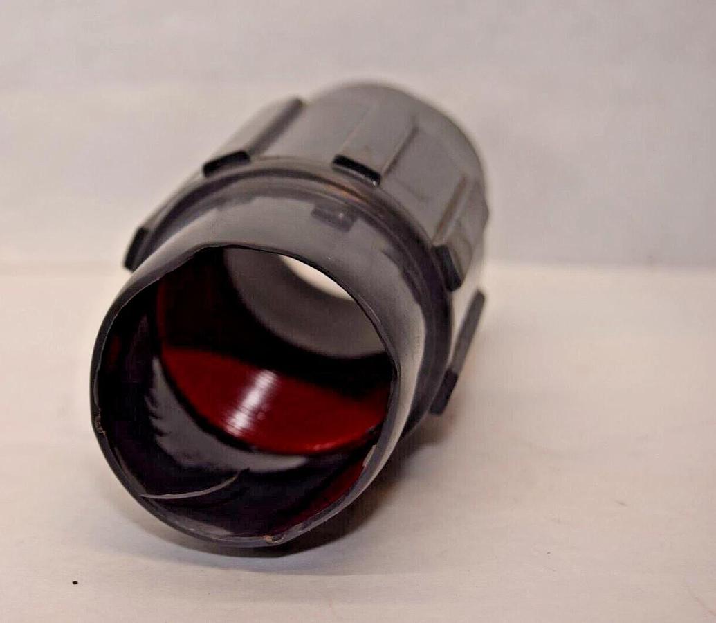 1-1/2" 1.5" PVC Coated Conduit Body Straight Fitting Coupling (NEW)