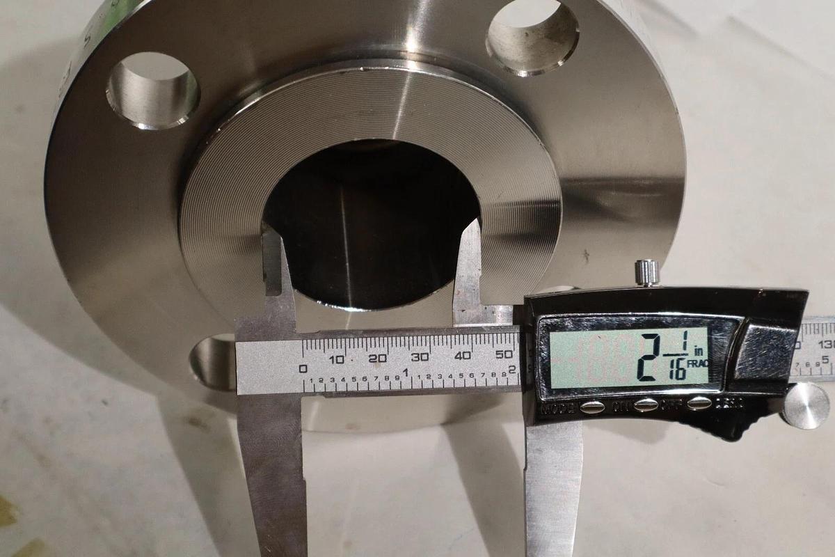 2" x 36" Braided SS Stainless Flexible Hose w/ Flange F316/316L SA/A182 NEW