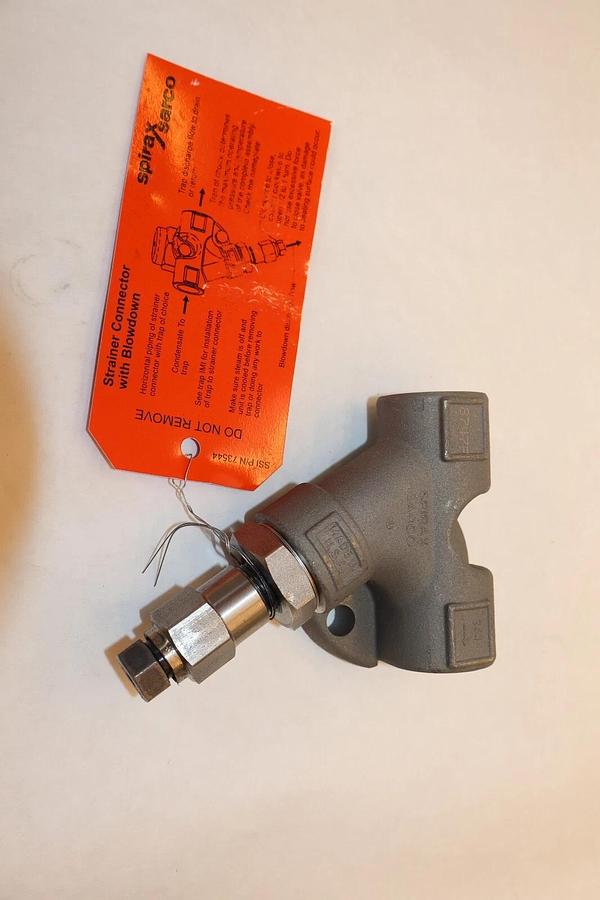 SPIRAX SARCO 67986 3/4"npt Stainless SS Strainer With Blowdown (NEW)