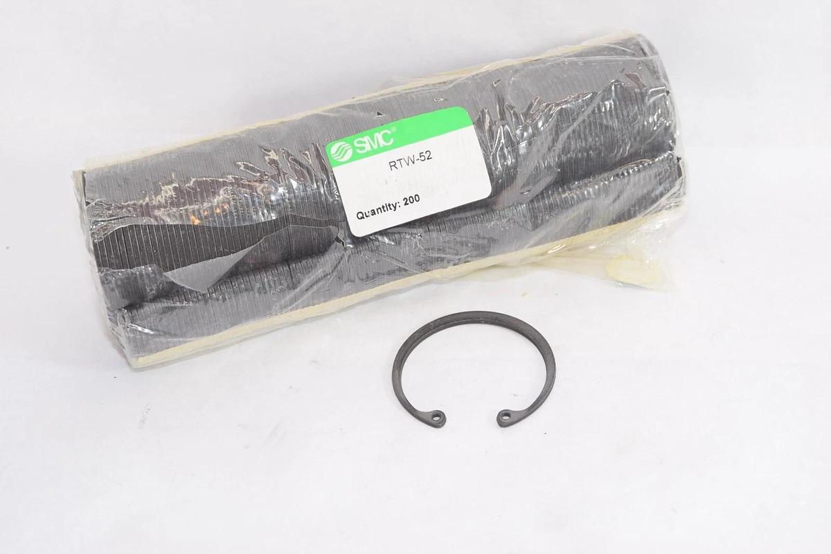 (NEW - Pack of 200) SMC RTW-52 RTW52 Snap Ring