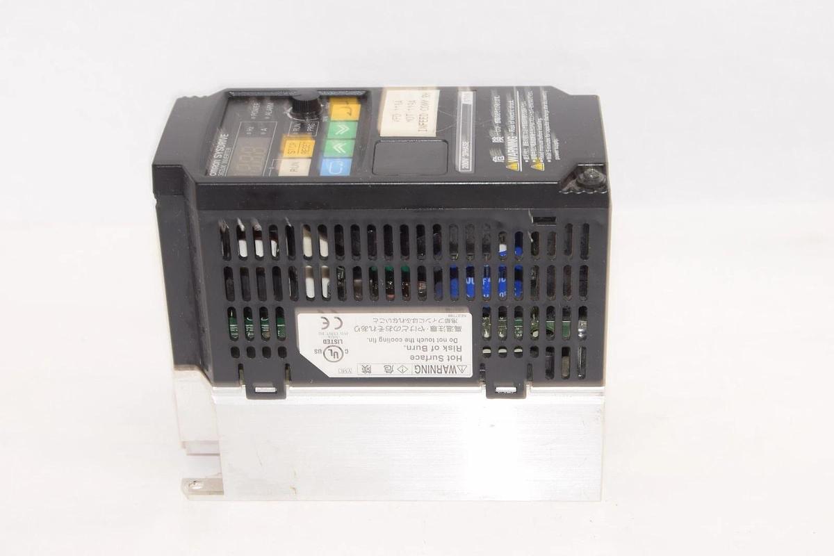 Used OMRON 3G3JX-A2007 200V 3 Phase 0.75kW Sysdrive Inverter