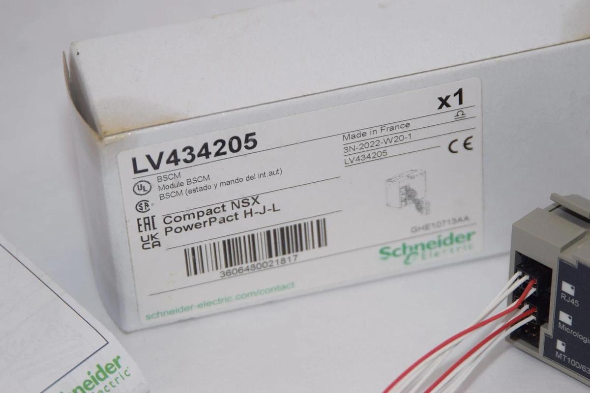 Schneider BSCM Compact NSX PowerPact H-J-L LV434205 (NEW)