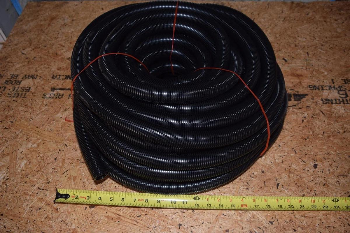 Used Sealproof 1" 100 Ft. Split Wire Loom Conduit  Polyethylene Tubing 125-1000-100