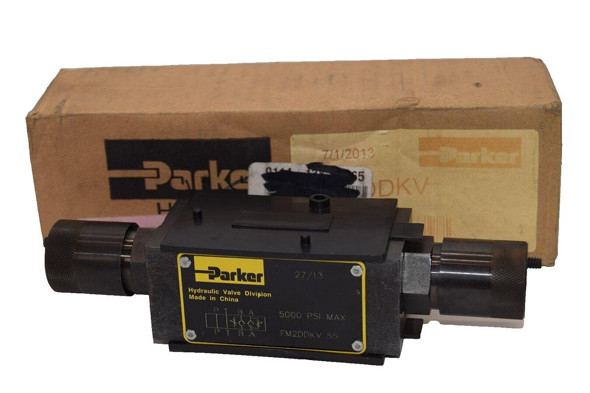 (NEW) PARKER FM2DDKV , FM2DDKV 55 5000psi Hydraulic Valve