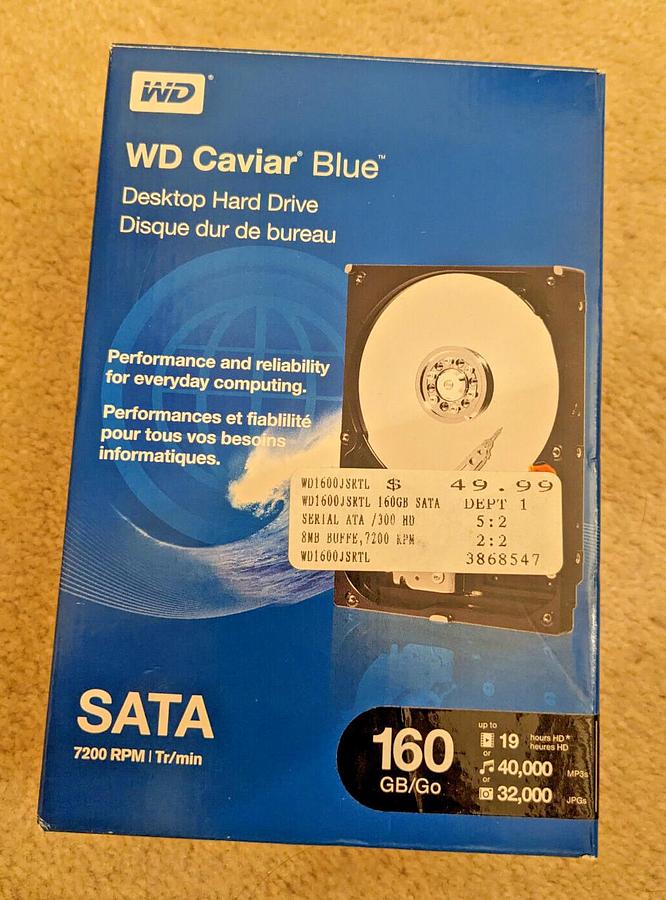 Used WESTERN DIGITAL WD800JB WD800JB-22JJC0 80GB WD Caviar SE Hard Drive