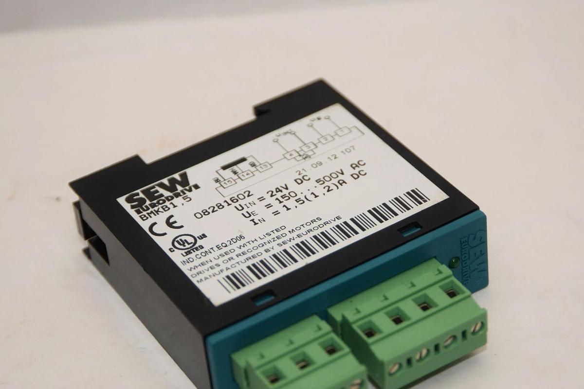 Used SEW EURODRIVE BMKB1,5 24Vdc 1,5A Rectifier