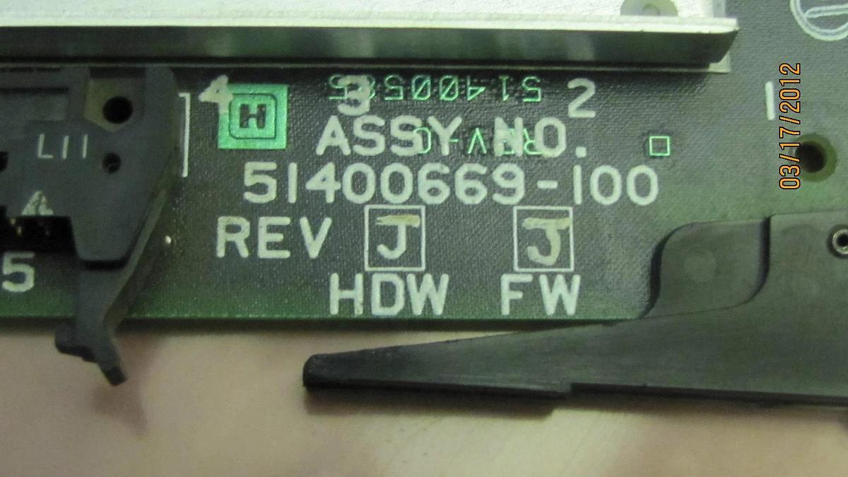 Used HONEYWELL CIRCUIT BOARD CARD 51400669-100 51400669100 Rev J